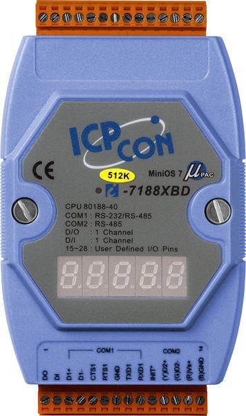 Actual product image Moxa ICP CON I-7000 SERIES, MED DISP