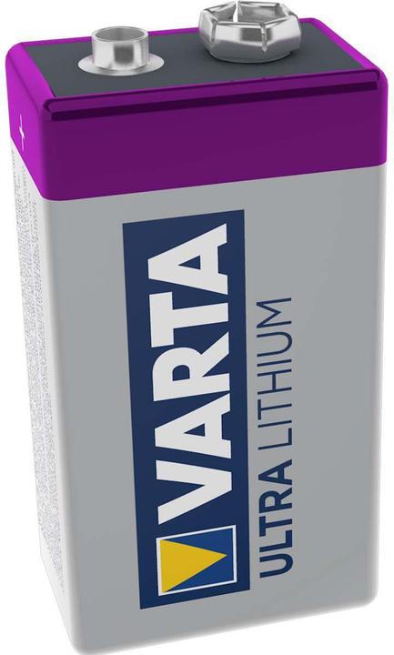 Produktbild Varta ULTRA Lithium (1 Stk., 9V Block, 1200 mAh)