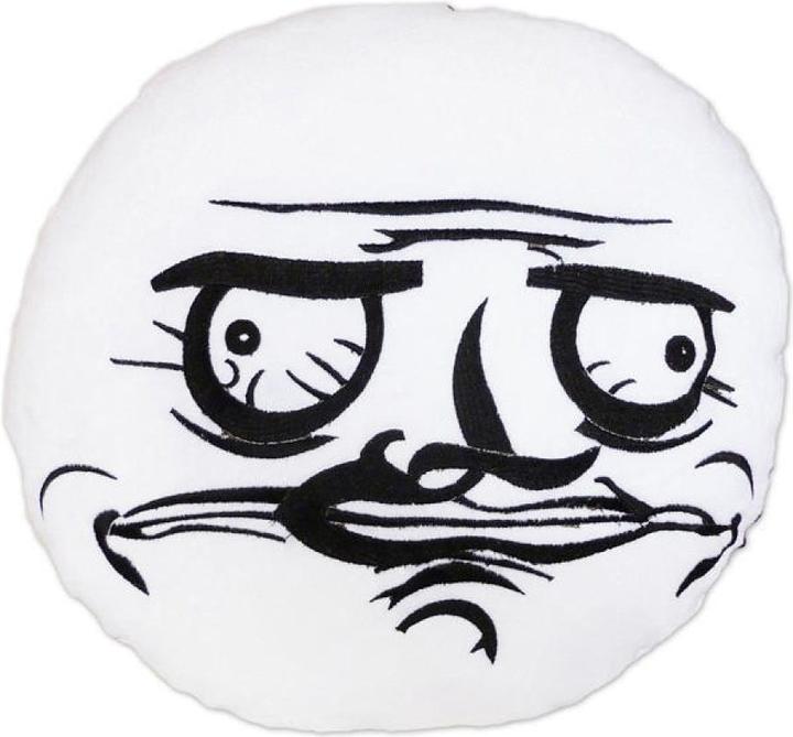 Produktbild Meme Kissen, Me Gusta Face (40 x 40 cm)