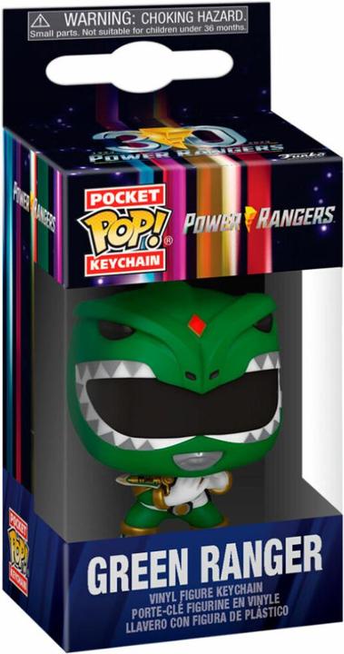 Image du produit Funko Power Rangers 30th présentoir porte-clés Pocket POP! vinyle Green Ranger 4 cm (12)
