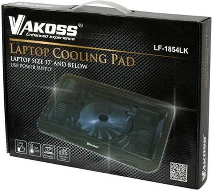 Immagine prodotto Vakoss LF-1854LK - 43,2 cm (17 pollici) - 1 pezzo(i) - 15,5 cm - Nero - USB - 5 V