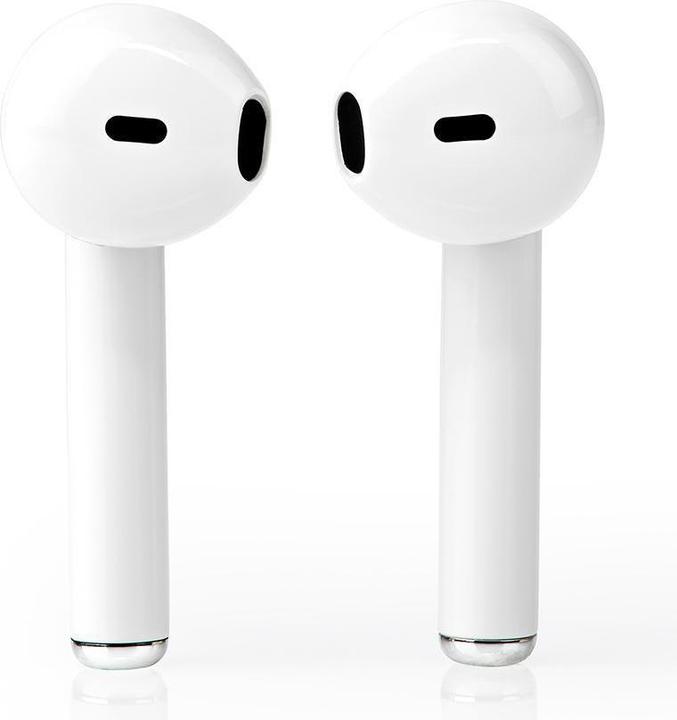 Produktbild Nedis Bluetooth-Kopfhörer, In-Ear, 3h - weiss (3 h, Kabellos)