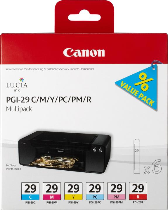 Produktbild Canon Pgi-29 (M, C, PC, PM, R, Y)