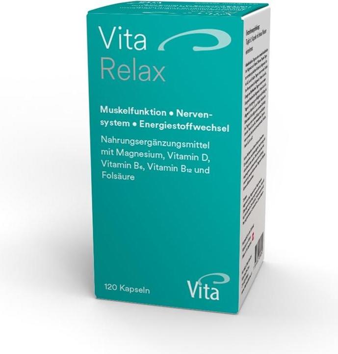 Produktbild Relax Vital Vita Relax Kapsel (120 Stück, Kapseln, 340 g)