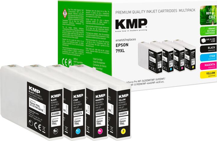 Immagine prodotto KMP Tinte sostituito 79XL (T79014,T7902, T7903,T7904) (M, FC, C, Y)