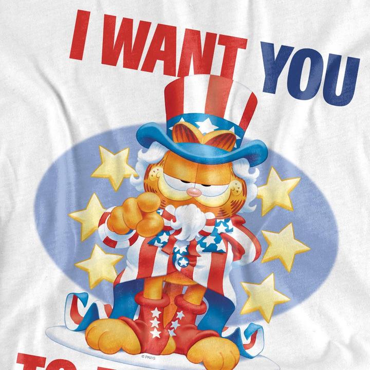 Immagine prodotto Garfield I Want You Maglietta Uomo (3XL)