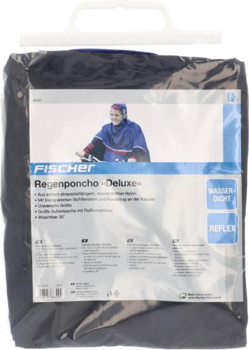 Actual product image Fischer Rain Poncho Deluxe (One size)