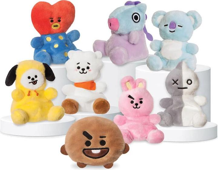 Actual product image Line Friends BT21 - Pluszowa maskotka 13 cm RJ Palm Pals (13 cm)