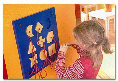 Produktbild Beleduc Wandspielobjekt Steckformen