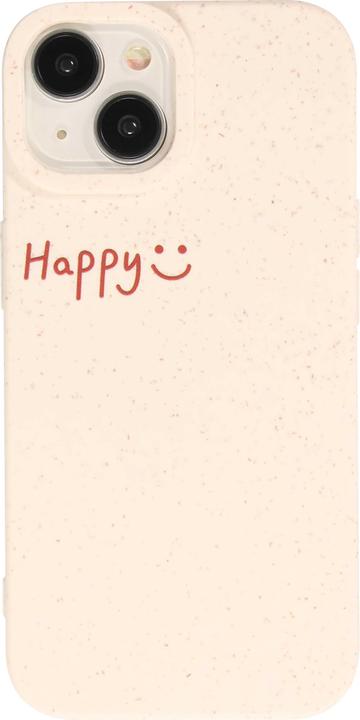Produktbild PhoneLook Hülle Gel Gummi getupft Happy Vanille (Apple iPhone 15)