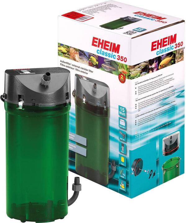 Immagine prodotto Eheim Classico 350 (350 l, Filtri esterni, Acqua dolce, Acqua salata)
