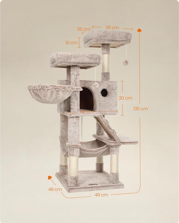 Produktbild Feandrea Lea (135 cm, Beige)