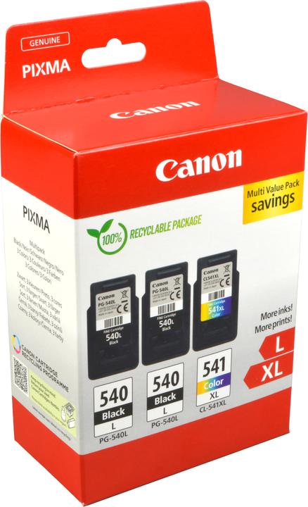 Canon PG-540Lx2/CL-541XL Cartouche d'encre (M, CF, C, Y)