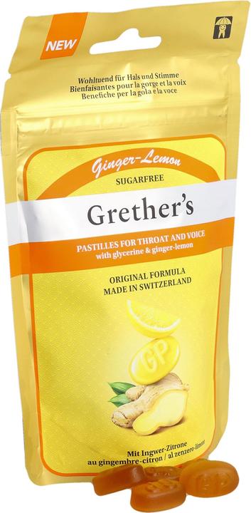 Immagine prodotto Grethers Ginger Lemon Past o Z Btl 110g