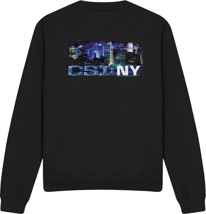 Actual product image Csi: NY Unisex Adult Never Rests Sweatshirt (XXL)