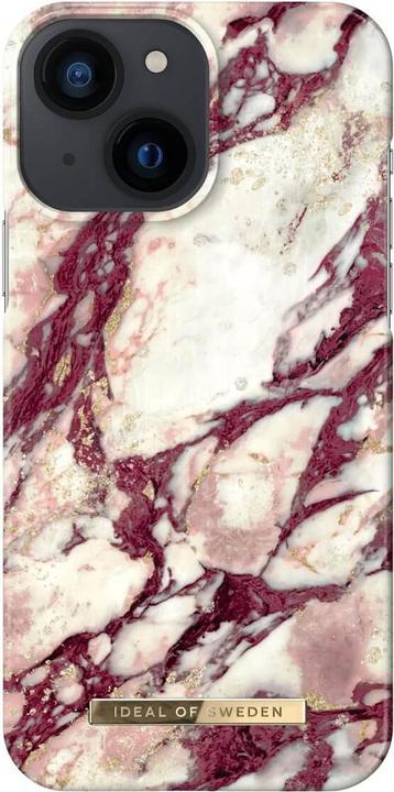 Actual product image iDeal Of Sweden Designer Hard Cover Calacatta Ruby Marble (Apple iPhone 13 mini)