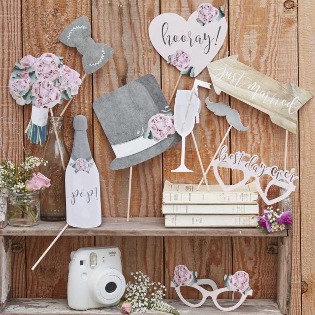 Image du produit Ginger Ray Photo Booth Mariage Rustique