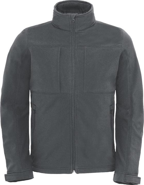 Image du produit B&C Veste Softshell avec capuche Doublure en polaire respirante imperméable au vent (S)