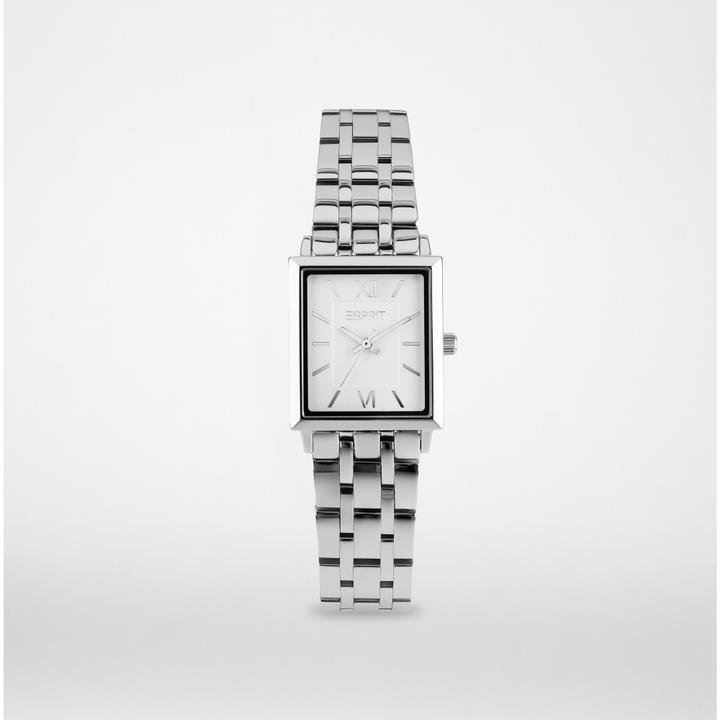 Produktbild Esprit ES ANGULAR 32.6x23MM 3H SILVE DIAL SS BR Armbanduhr