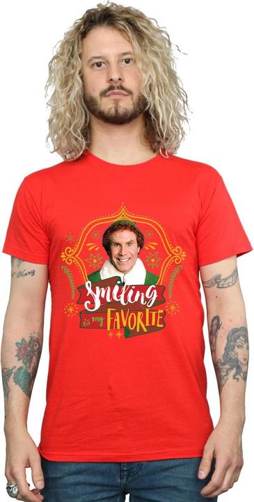 Immagine prodotto Elf Buddy Smiling Maglietta Uomo (S)