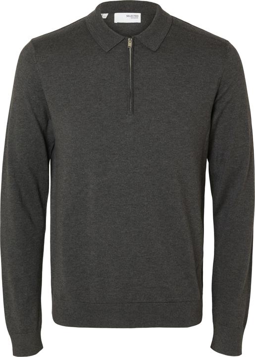 Selected Homme Strick Langarm-Poloshirt