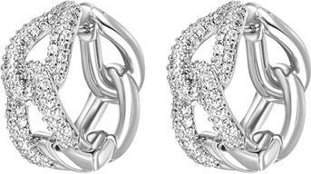 Produktbild Crystalp Massive Hoop Earrings With Crystals Luxury 42311.R