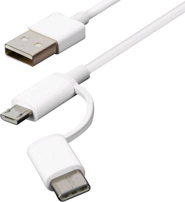 Immagine prodotto Xiaomi SJV4082TY - 1 m - USB A - Micro USB B - Bianco (1 m, USB 2.0)