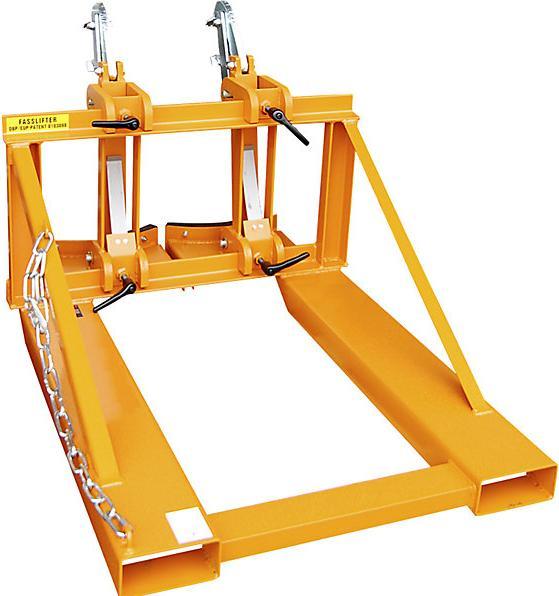 Produktbild Bauer Südlohn Bauer Fasslifter RS-II/D 91 für 2 Fässer lackiert gelborange