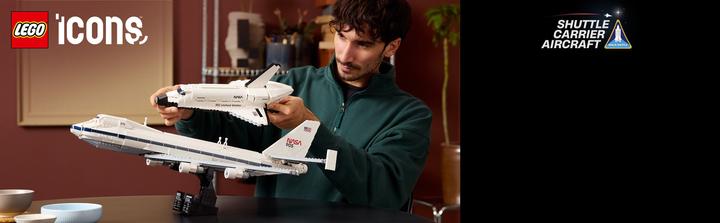 Actual product image LEGO 10360 Spaceshuttle-Transport-Jumbo