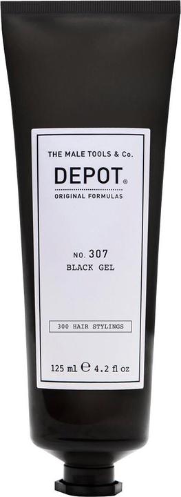 Actual product image Depot No. 307 Black Gel (Hair gel, Hair pomade, 125 ml)