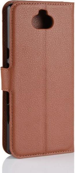 Actual product image MU Classic Litchi Leather Bookcover Series (Sony Xperia 10 Plus)