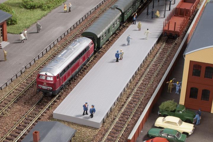 Immagine prodotto Auhagen Bahnsteig ohne Überdachung N