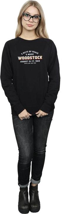 Immagine prodotto Woodstock Varsity 1969 Felpa Donna (M)