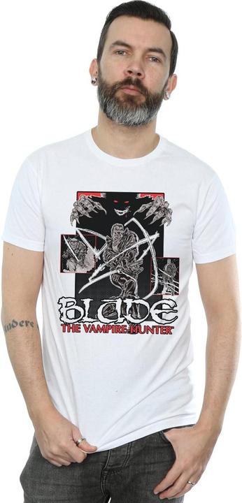 Actual product image Mens Blade The Vampire Hunter T-Shirt (4XL)