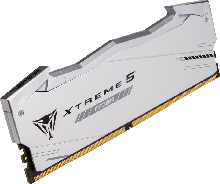 Immagine prodotto Patriot DIMM 32 GB DDR5-6400 (2x 16 GB) doppio kit (nero, PVXR532G64C32KM, Viper Xtreme 5 MPower RGB, INTEL (2 x 16GB, 6400 MHz, RAM DDR5, DIMM)