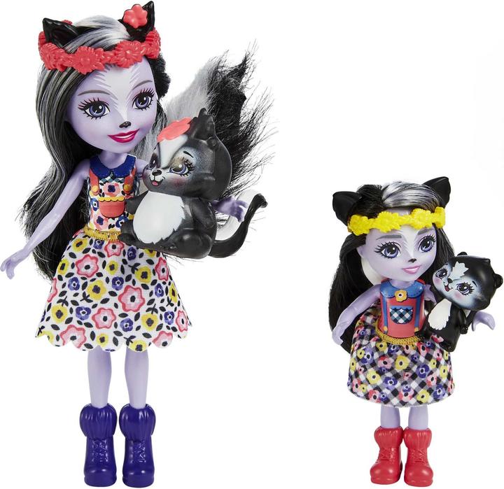 Immagine prodotto Enchantimals Sage Skunk Doll e Little Sister