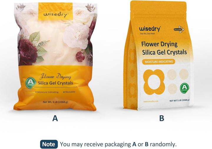 Produktbild Wisedry Silicagel Kristalle für Blumentrocknung