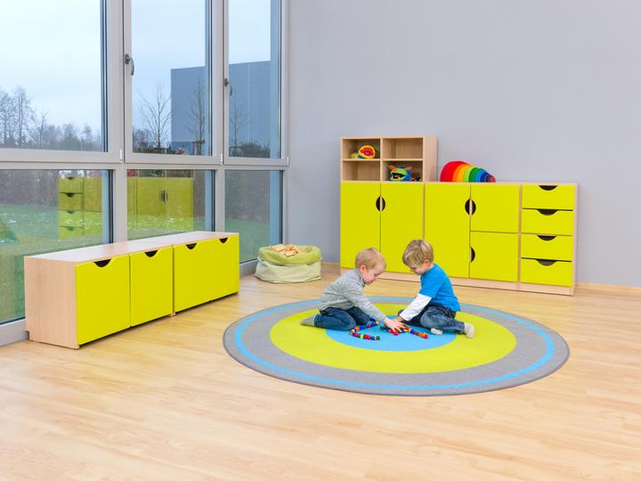 Actual product image Betzold Round carpet "PORI (Ø 200 cm)