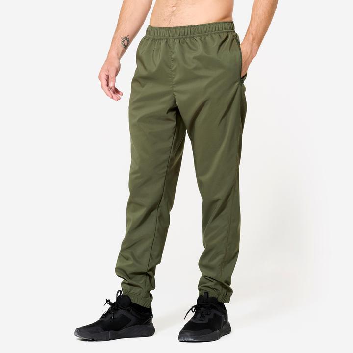 Immagine prodotto Domyos Trainingshose Herren atmungsaktiv - Essential 120 khaki (W30/L33)