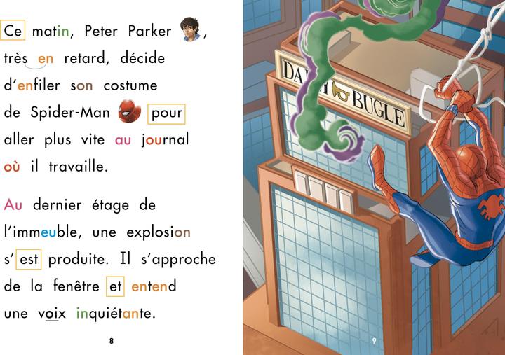 Actual product image Deux histoires de Spider-Man : spécial dys (French, Valérie Viron, Isabelle Albertin, 2024)