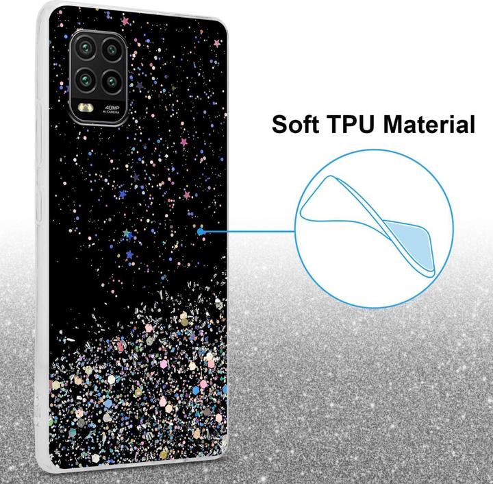 Produktbild Cadorabo TPU Hülle für Xiaomi Mi 10 LITE mit Glitzer (Xiaomi Mi 10 Lite)
