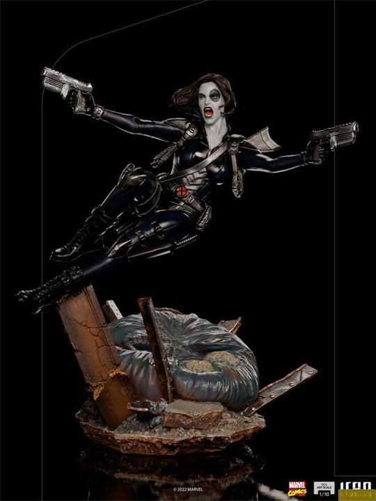 Actual product image Iron Studios Marvel Comics statuette 1/10 BDS Art Scale Domino (X-Men) 20 cm