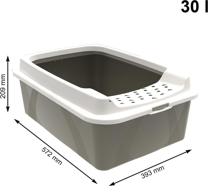 Actual product image Rotho Bonnie M Eco (Cat litter box closed)