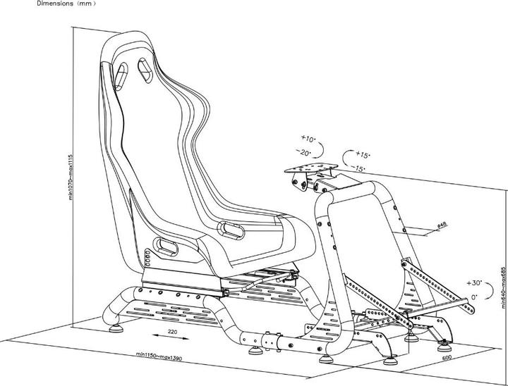 Produktbild Oplite GTR S8 Infinity Cockpit