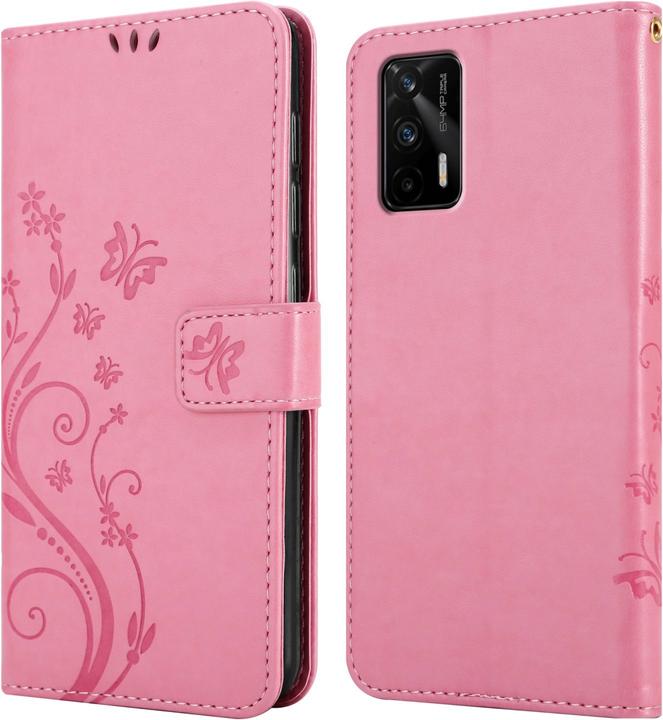 Productafbeelding Cadorabo Bloem Boek hoesje voor Realme GT / GT Neo 2T / Q3 PRO (Realme GT Neo 2T, Realme Q3 Pro 5G)