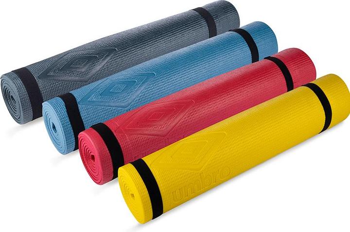 Immagine prodotto Zizo Umbro - Fitnessmatte, Yoga (grau) (4 mm)
