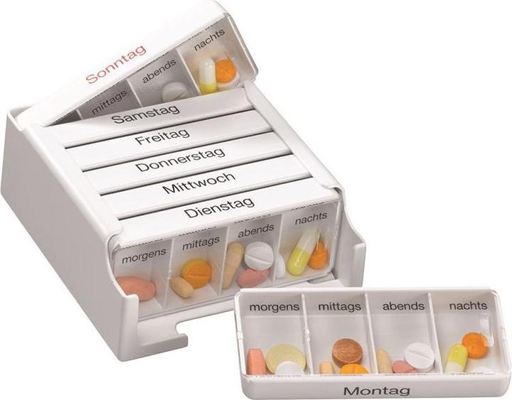 Actual product image Medi-7 Medikamentendosier 7T DFI weiss