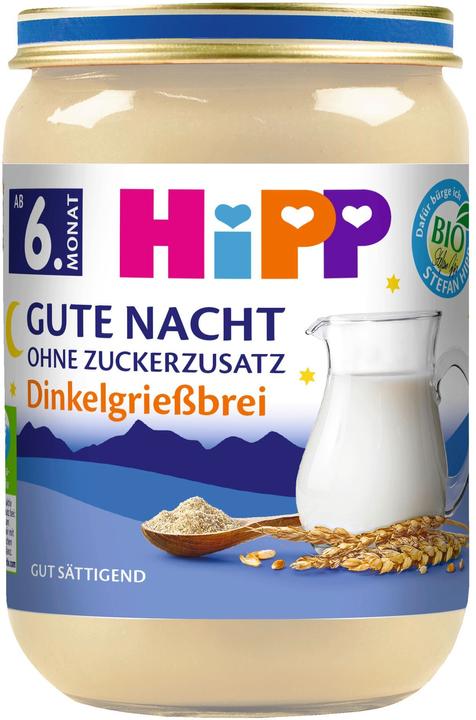 Produktbild Hipp Bio Gute Nacht (190 g)