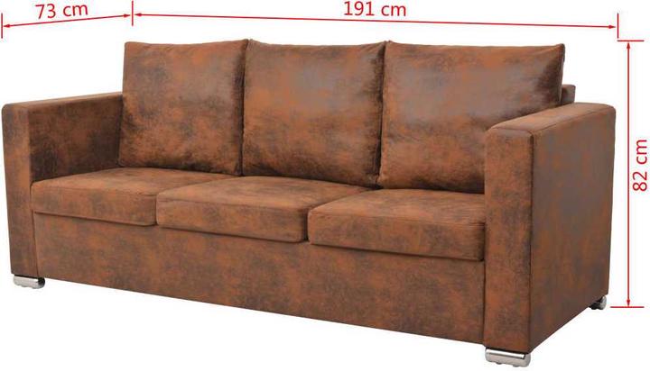 Actual product image VidaXL Marvella (3-seater)