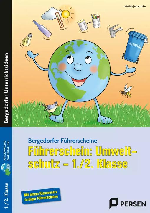 Produktbild Führerschein: Umweltschutz - 1./2. Klasse (Deutsch, Kirstin Jebautzke, 2022)